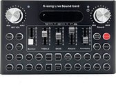 Audio Mixer - Console de mixage - DJ - Table de mixage - Gaming - Zwart
