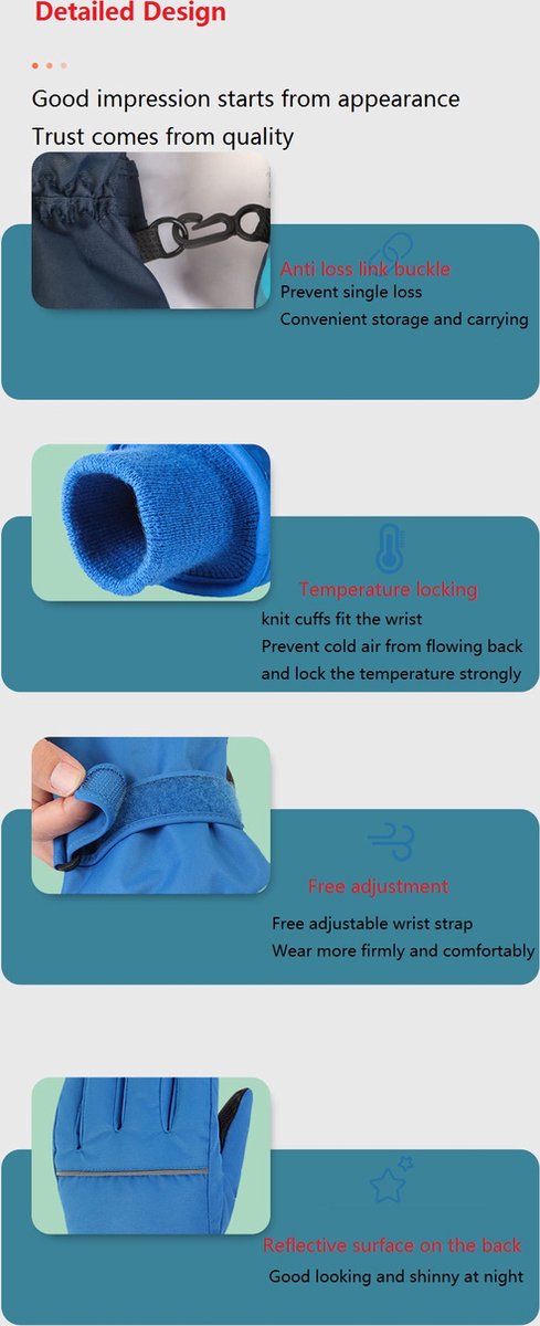 SATINIOR 3 paar fleece handschoenen voor kinderen, volledige thermische vingers, handschoenen voor koud weer, warme wanten, winter, zachte warme handschoenen voor jongens en meisjes