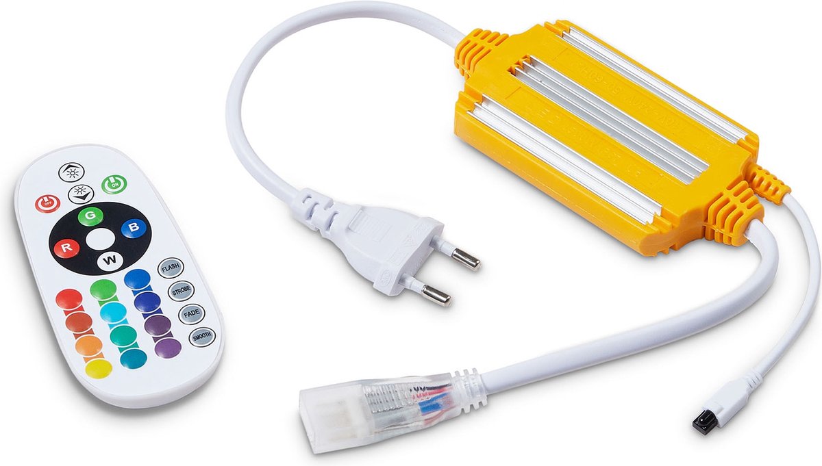 IR 24Knops Afstandsbediening voor RGB LED strip 220V
