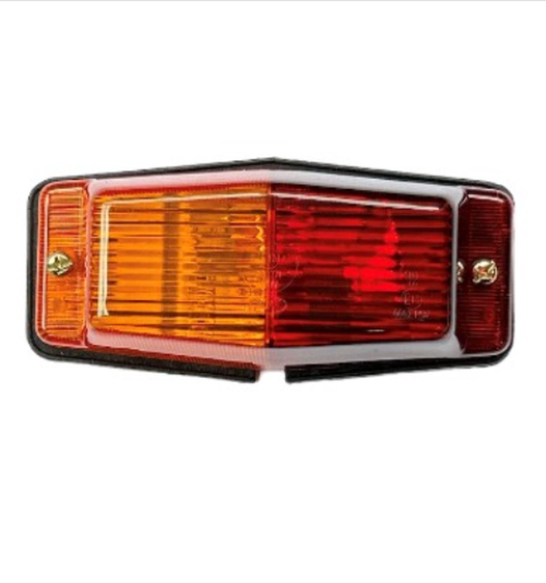 Dubbelbrander Oranje/rood