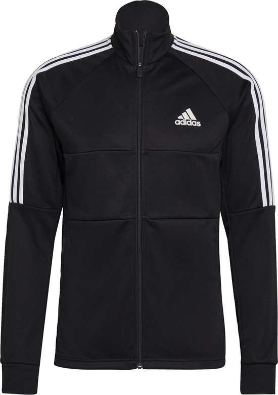 Adidas Sportswear AEROREADY Sereno Cut 3-Stripes Slim-fit Trainingsjack - Heren - Zwart