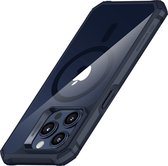 Coque ESR Air Armor HaloLock iPhone 15 Pro Max Transparente Blauw