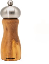 SWISSMAR - Moulin à poivre Belle 15 cm en bois d'olivier