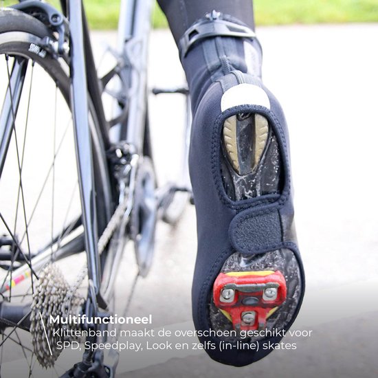 BBB Cycling HeavyDuty Fiets Overschoenen Wielrennen & Mountainbike - Overschoenen Fiets - Thermo en Waterafstotend - Zwart - Maat 37/38 - BWS-02B van BBB Cycling — afbeelding 5