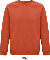 SOLS Premium Unisex Adult Space Organic Raglan Sweatshirt (Oranje) 3XL