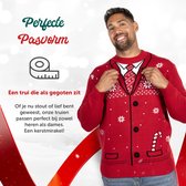 Foute Kersttrui Heren - Christmas Sweater "Keurig Kerst" - Mannen Maat M