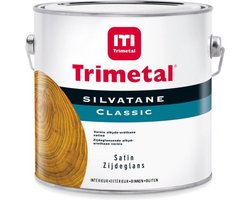 Trimetal Silvatane Classic Satin - 2,5 l - 15 m²/l - Kleurloos - Afwerkingslaag