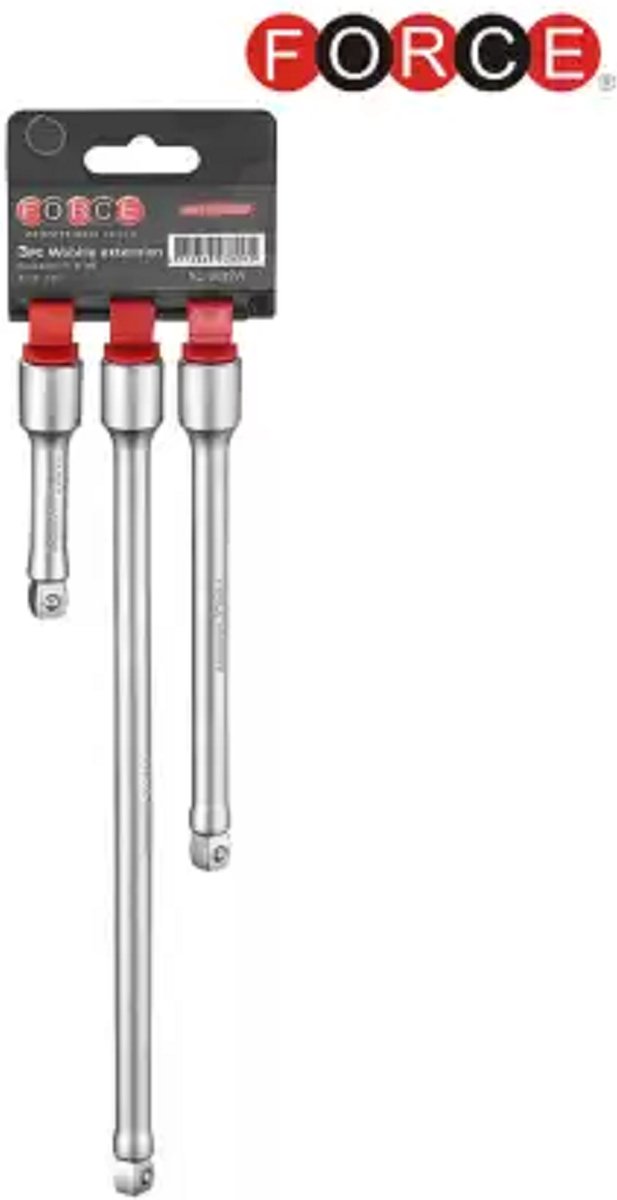 Force 3/8'' Wobble verlengstuk set 3039W