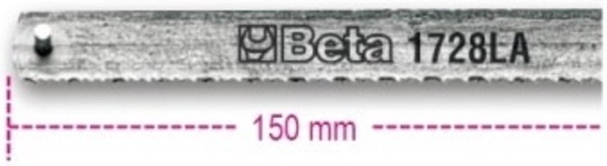 Beta 1728la zaagblad 150mm voor zaagbeugel