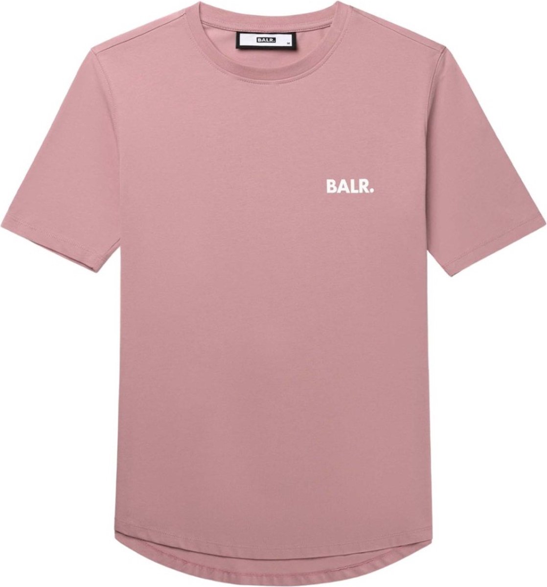 BALR. Shirt Roze Katoen maat S Athletic small branded t-shirts roze