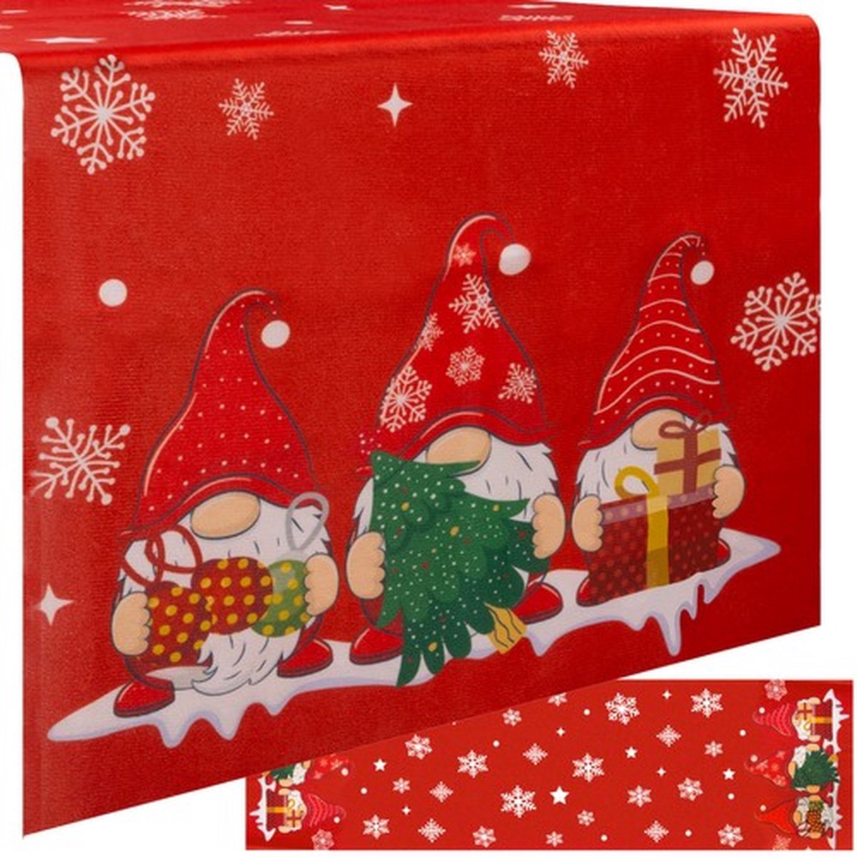 Kerst tafelloper - tafel - kerst tafel - Christmas - kerst decoratie - tafelkleed - 150x40 cm