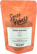Spice Rebels - Chilies gebroken - zak 150 gram