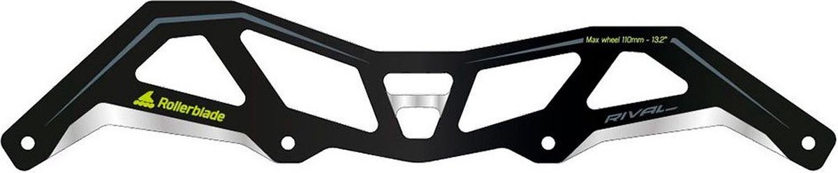 Rollerblade Rival 13.2” Frame 4×100 Inline Skates Zilver Rollerblade Rival 13.2” Frame 4×100 Inline Skates Zilver