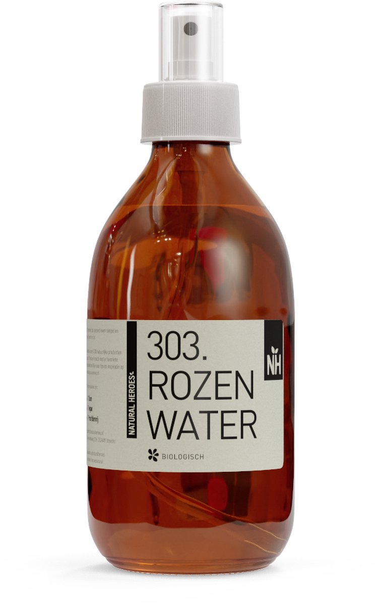 Natural Heroes - Rozenwater (Hydrosol) - Biologisch 300 ml