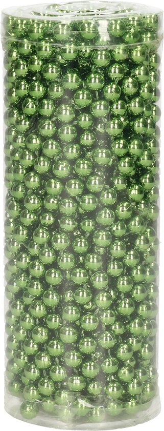 Decoris Collier de perles de perles en plastique Pin vert 0.8x1000cm