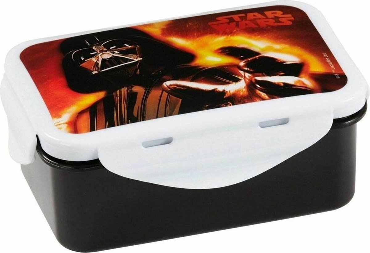 Star Wars Lunch Boxes Darth Vader Case 16 x 10,5 x 6,5 cm GEDALABELS