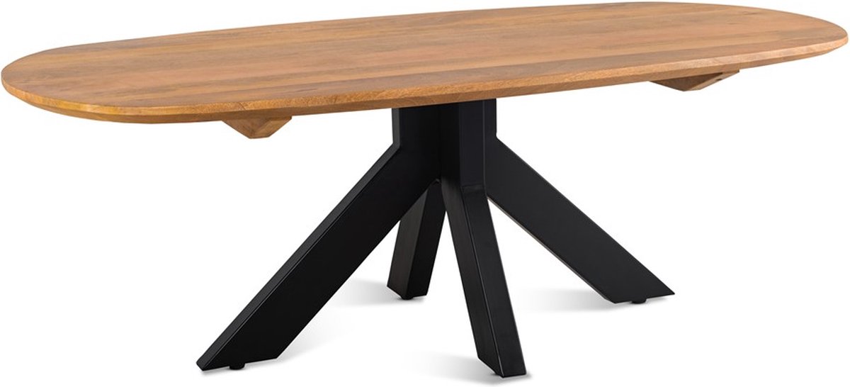 Benoa Salontafel Runa Deens Ovaal mangohout - Bruin