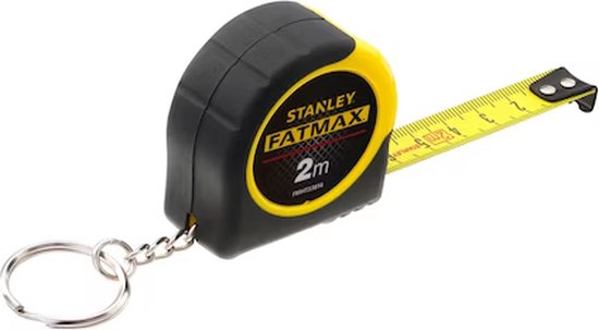 Stanley 1-33-856 FatMax Sleutelhanger Rolmaat - 2m x 13mm - STANLEY