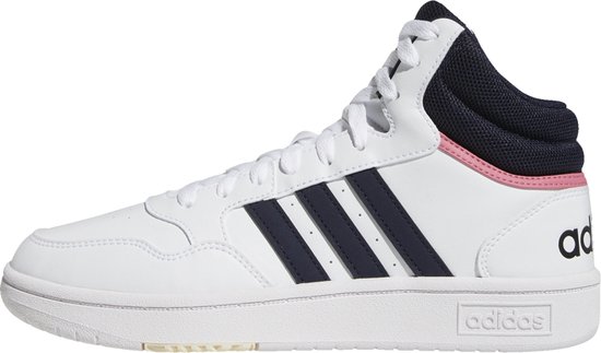 adidas Performance Hoops 3.0 Mid Classic Schoenen - Dames - Wit- 36 2/3