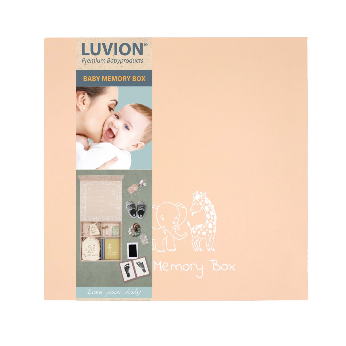 LUVION Baby Memory Box – Roze - Afbeelding 3
