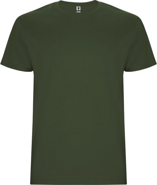 5 Pack T-shirt's unisex met korte mouwen 'Stafford' Venture Groen - XXL