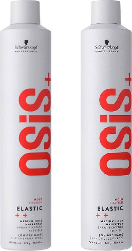 Schwarzkopf Professional OSiS+ Elastic Hold Spray capillaire - pack économique - 2 x 500 ml