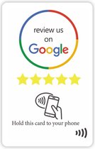 Google Review Card - boostez vos avis - Google Review Card - Google - Google Review - autocollant nfc - carte nfc - carte nfc - nfc