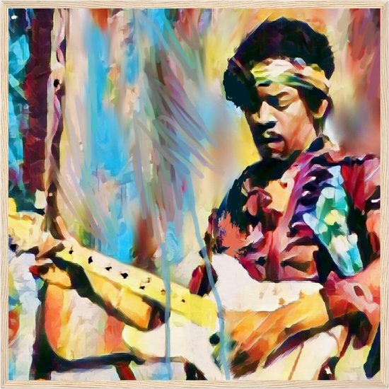 The Jimi Hendrix Experience poster | Jimi Hendrix posters | 50 x 50 cm | WALWALLS®