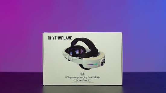 RHYTHMFLAME Sangle Elite avec VR Cover avec batterie 8000 mAh adaptée pour  Oculus