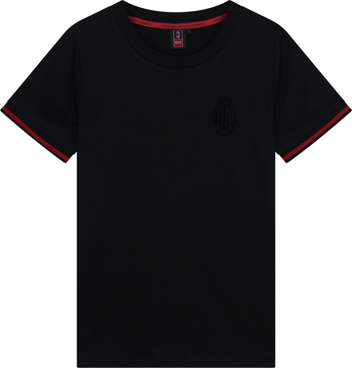 AC Milan logo t-shirt vrouwen