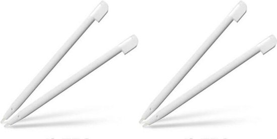 4 x Stylus Pen geschikt voor de Nintendo DS Lite Wit