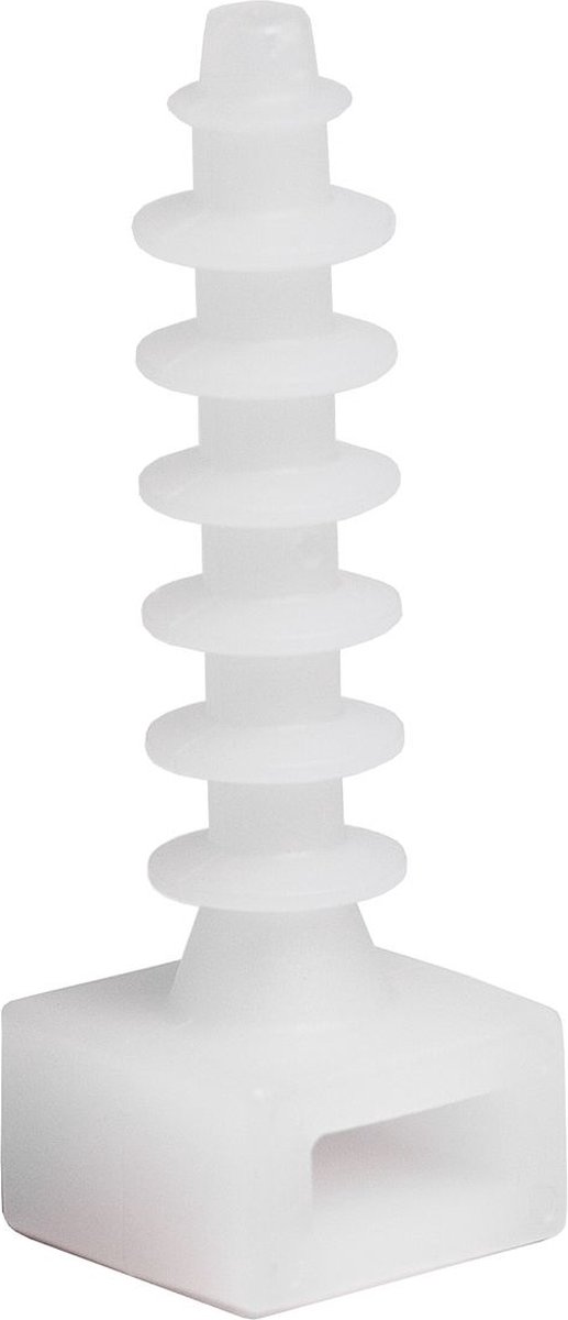 Thorgeon Screw Saddle Cable Support 6x34 white (10 pcs)