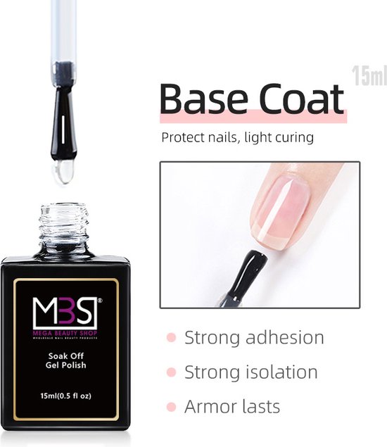 Base Gel PRO gel polish Base coat 15ML Gel nagellak Gellak
