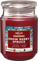 Geurkaars Snow Berry Spruce - Candle Lite