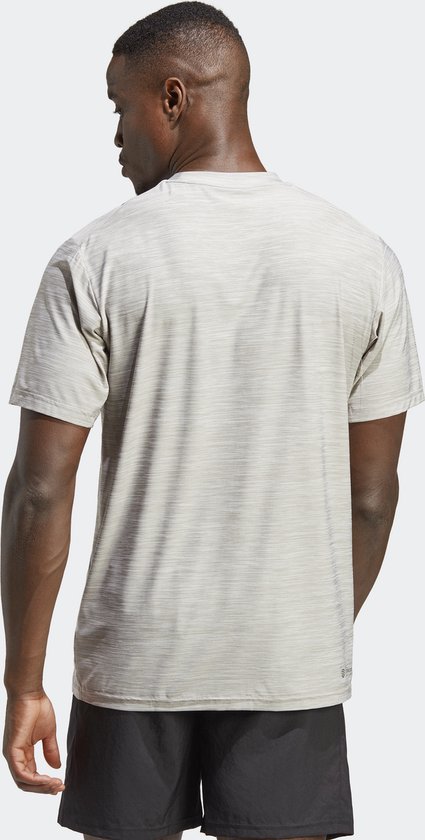 Foto: Adidas performance train essentials stretch training t shirt heren grijs 2xl