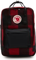 Fjallraven Kånken Re- Wool Laptop Backpack 15 pouces - Rouge Noir