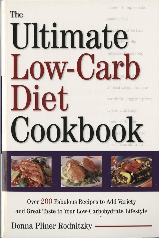 The Ultimate Low-Carb Diet Cookbook - cover