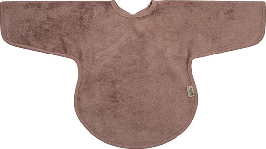 Bavoir à manches Mellow Mauve 36x34cm - Timboo