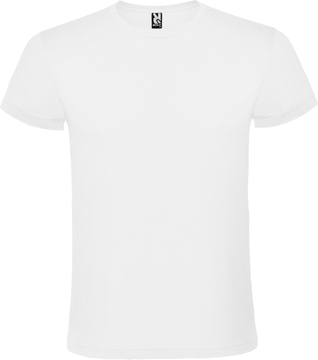 Wit 10 pack t-shirts Merk Roly Atomic 150 maat M