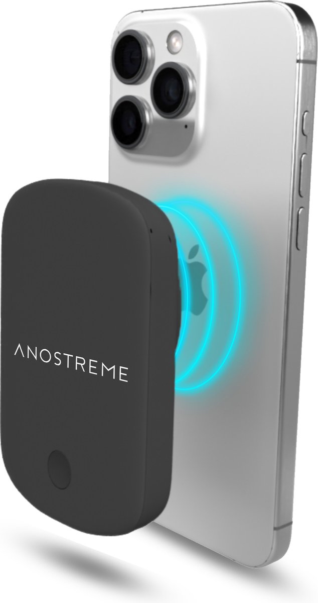 AnoStreme® MagSafe Powerbank iPhone & Samsung - 10000 mAh - Draadloos - (20 Watt Oplader) - Incl. Magnetische ring