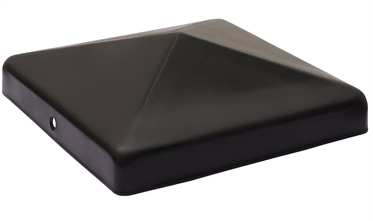 Wovar Paalkap Zwart voor 12 x 12 cm Palen | Per Stuk | Paalafdekkap