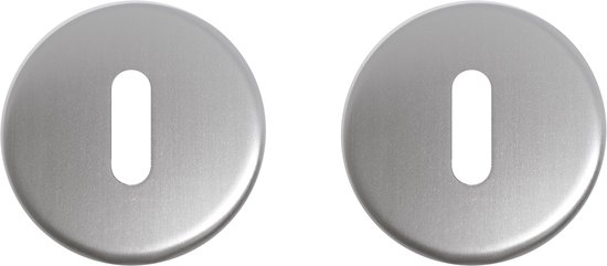 Wovar Click rosace avec trou de serrure en aluminium rond | Par ensemble