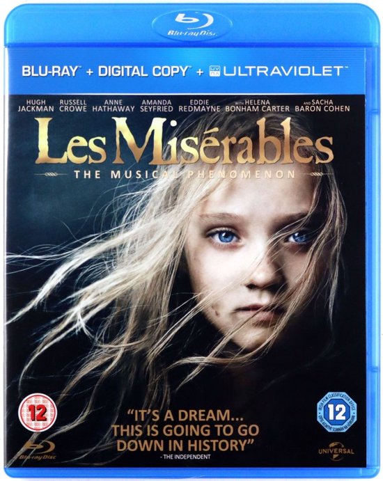 Movie - Les Miserables (Blu-Ray + Digital Copy + Uv Copy)