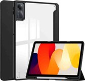 Étui pour tablette Xiaomi Redmi Pad SE - Bookcase rigide à trois volets iMoshion - Zwart