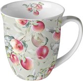 mug - tasse - porcelaine - porcelaine fine - pommes fresh - pommes - été - Ambiente