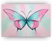 Affiche papillon - Affiche papillon - Affiche chambre d'enfant - Affiches modernes - Affiche animaux - Affiche de haute qualité - 90 x 60 cm