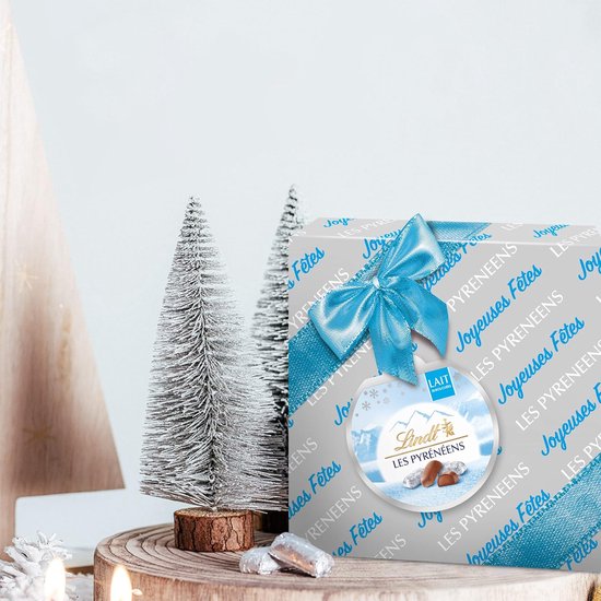 Coffret cadeau de Noël Lindor Chocolat au lait