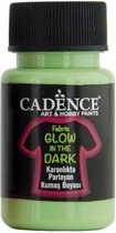 Cadence Peinture textile Glow 50 ml Vert