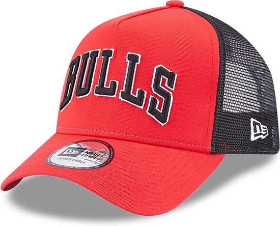 new era Chicago Bulls Team Script Red 9FORTY Adjustable Cap