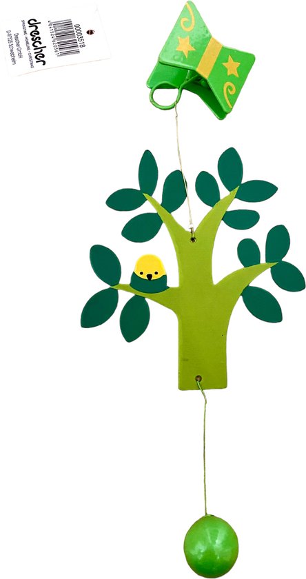 Drescher Springtime-Homeline-Christmas Decoratie hanger knijper Vogel Boom